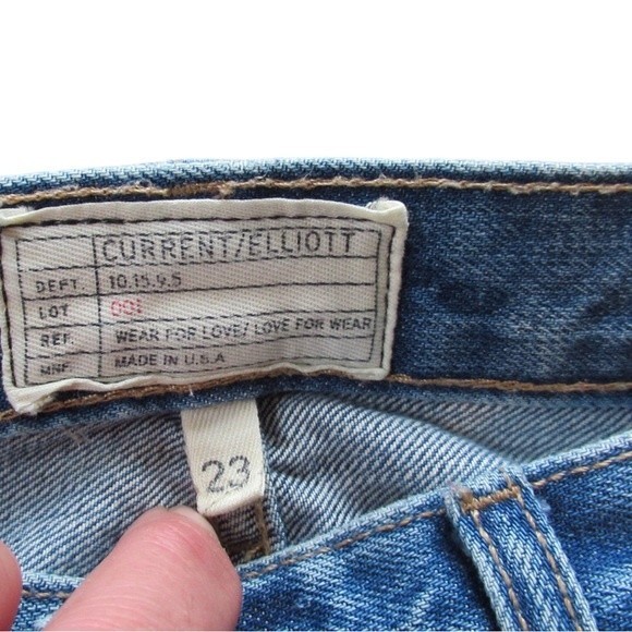 Current Elliott  Denim Jeans The Selvedge Prospect - Picture 7 of 8